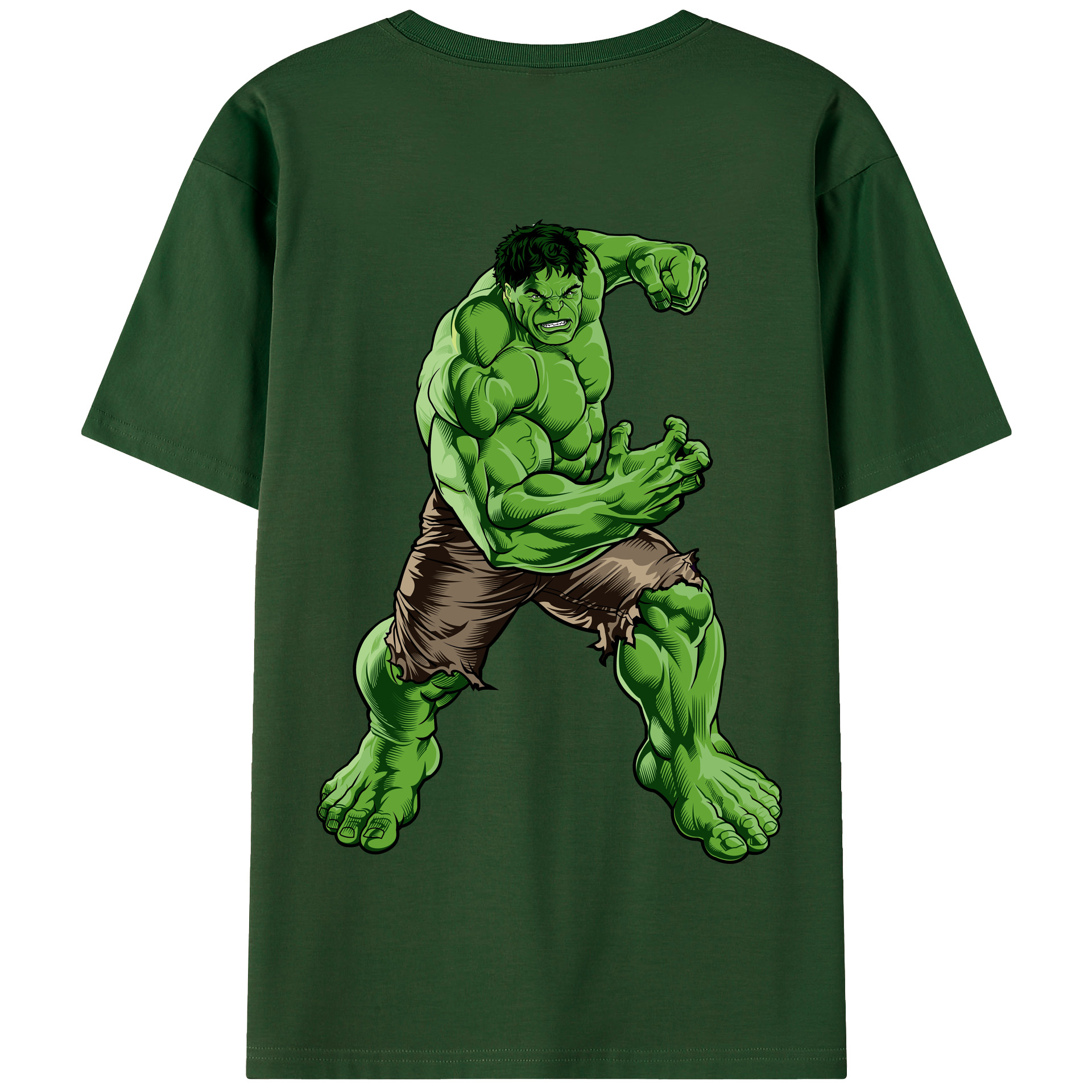 （画像用） アベンジャーズ The Avengers 綿100％半袖Tシャツ（背面プリント）